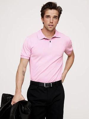 Luxury-Touch Pique Polo