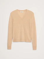 Lightweight Cashmere V-Neck Sweater