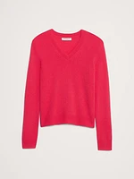 Lightweight Cashmere V-Neck Sweater