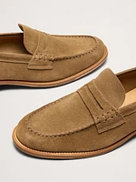 Suede Penny Loafer