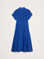 Cotton Poplin Shirt Dress
