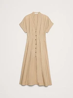 Cotton Poplin Shirt Dress
