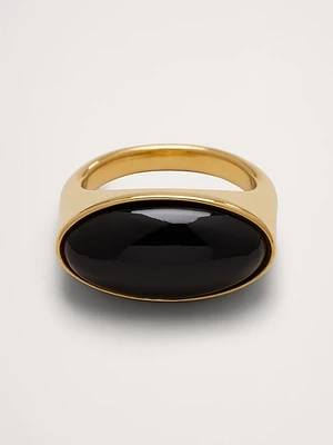 Gold & Black Mix Ring