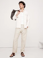Relaxed Linen Pull-On Beach Pant