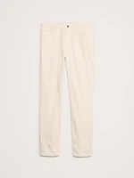 Straight Linen-Cotton Traveler Pant