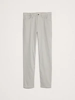 Straight Linen-Cotton Traveler Pant