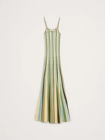 Sculpted Stripe Maxi Dress