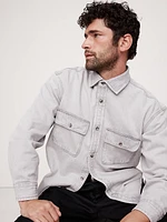 Relaxed-Fit Denim Overshirt