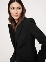 Slim Italian Wool Blazer