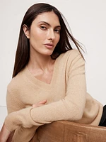 Lightweight Cashmere V-Neck Sweater