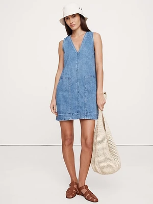 Denim Shift Dress