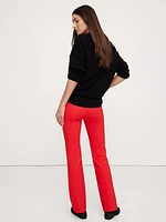 Crop Flare Everywhere Ponte Pant