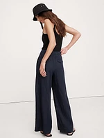 Linen Pull-On Pant