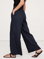 Linen Pull-On Pant