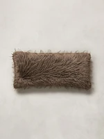 Tipped Faux Fur Pillow