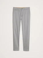 Athletic Slim Linen-Cotton Chino