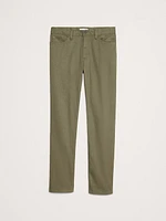 Straight Linen-Cotton Traveler Pant