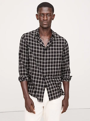 Standard-Fit Lightweight Textured Shirt