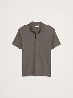 Slim Luxury-Touch Stripe Polo