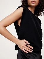 Gold & Black Mix Ring