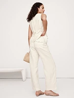 The Everyday Wide-Leg Linen Pant