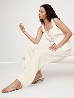 The Everyday Wide-Leg Linen Pant