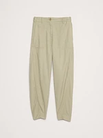 Soma High-Rise Barrel-Leg Pant