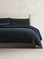 Hand-Stitched Velvet Quilt