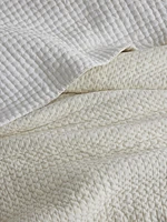Hand-Stitched Velvet Quilt