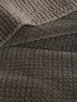 Hand-Stitched Velvet Quilt