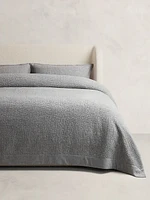 Hand-Stitched Cotton-Cashmere Quilt