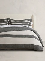 Bold Stripe Linen Duvet