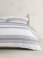 Multi-Stripe Linen Duvet Cover