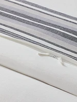 Multi-Stripe Linen Duvet Cover