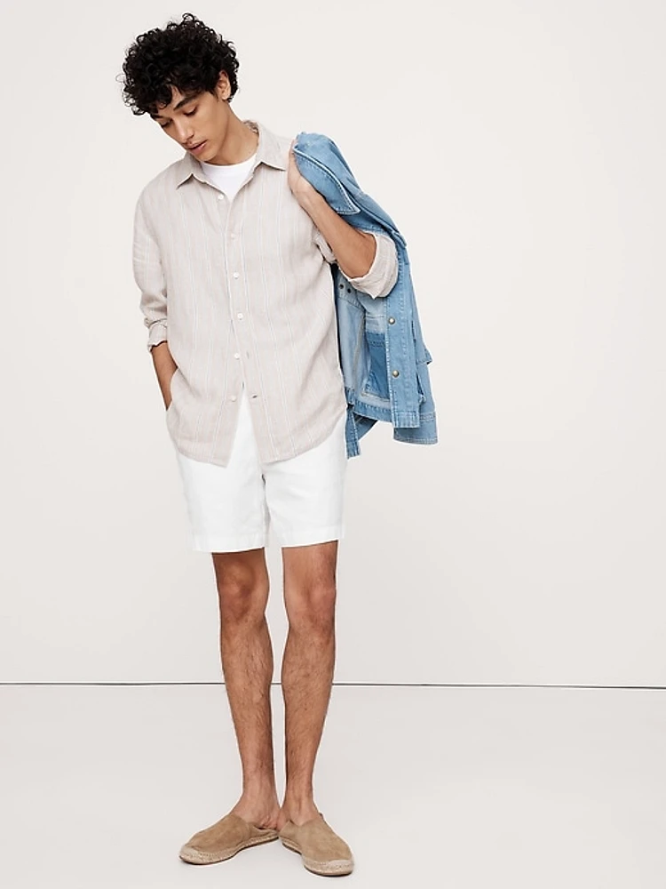 7" Linen Short