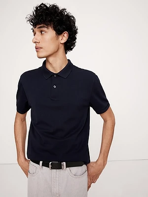 Luxury-Touch Pique Polo