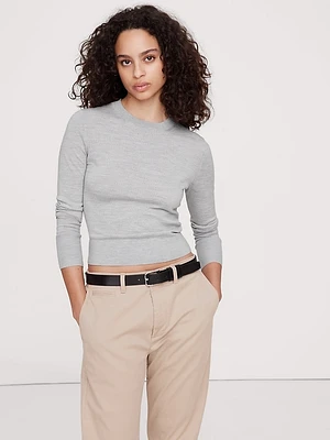 Lightweight Merino Crew-Neck Sweater