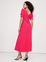 Matte Silk Maxi Dress