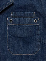 Ultra-Cropped Denim Jacket