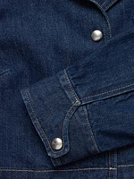Ultra-Cropped Denim Jacket