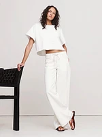 Loose Drawstring Jean
