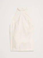 Linen Open-Back Tunic