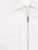 Stretch-Cotton Poplin Garage Jacket