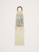 The White Lotus Waxed Cord Macramé Bag
