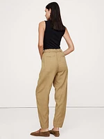 Soma High-Rise Barrel-Leg Pant