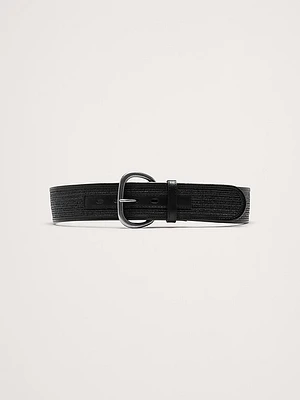 Stretch-Woven Waist Belt