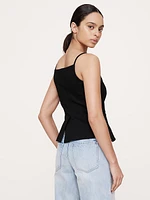 Everywhere Ponte Vest Top