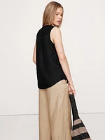 Linen Sleeveless Tunic