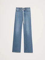 Loose Drawstring Jean