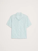 Standard-Fit Lightweight Cotton Resort Shirt